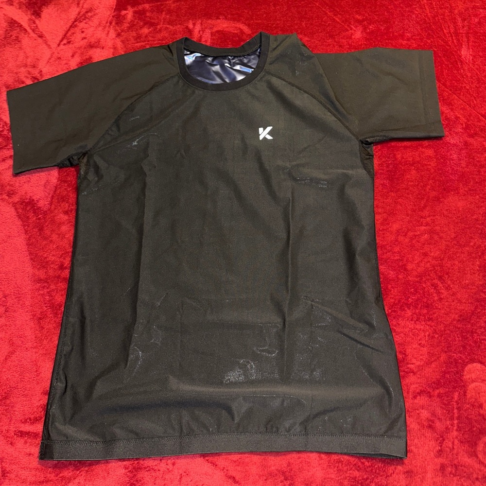 Kewlioo Mens Sauna Shirt Sweat Enhancing Heat Trapping Compression Vest Black 3X